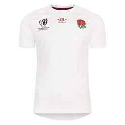 UMBRO England Mens Rugby World Cup 2023 Home Rugby Shirt