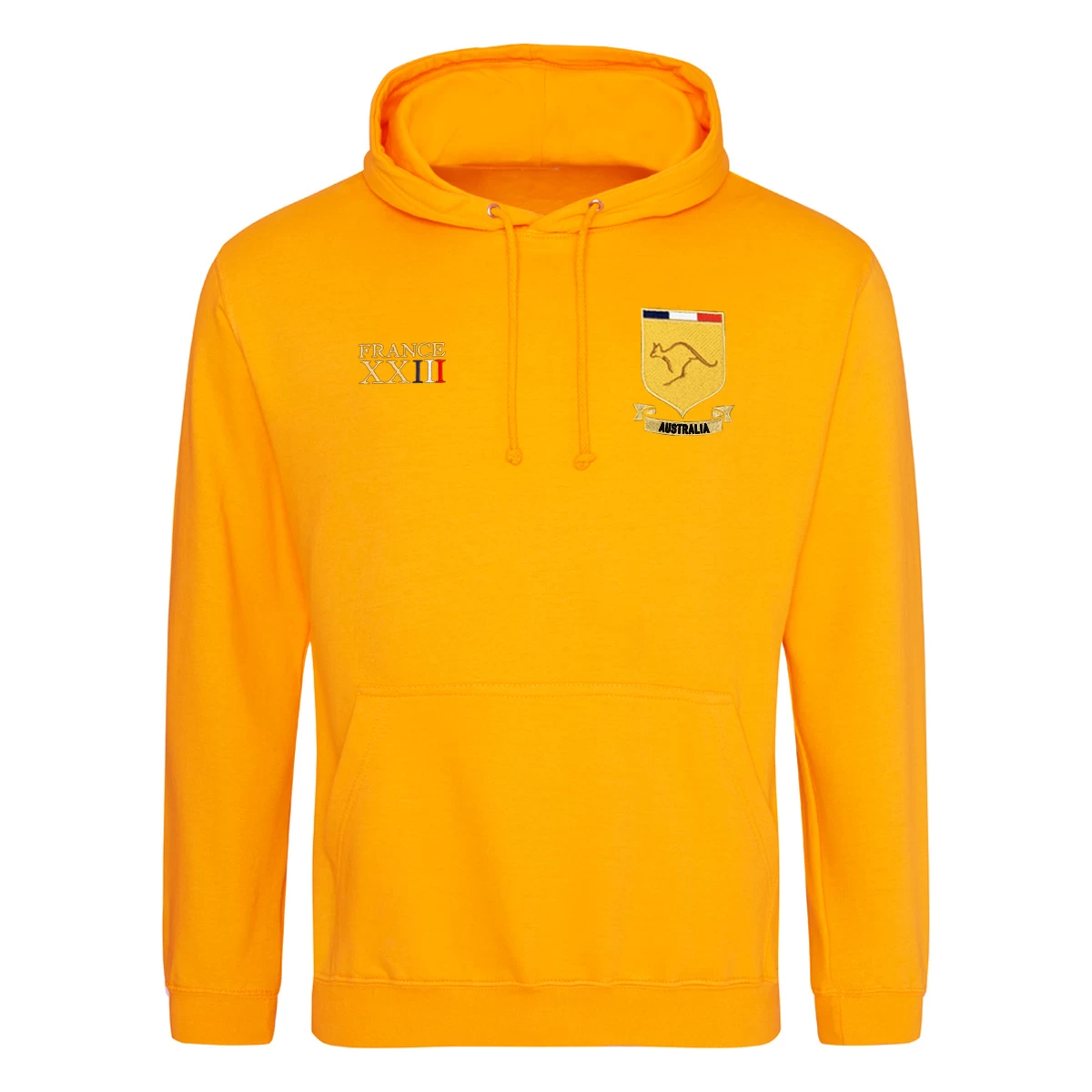 Australia Mens World Cup Classic Hoodie - Gold 3 Australia Mens World Cup Classic Hoodie - Gold