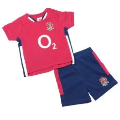 Brecrest Babies England Alternate T-Shirt And Shorts - Red