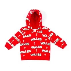 Brecrest Babies Wales Hoodie - Red