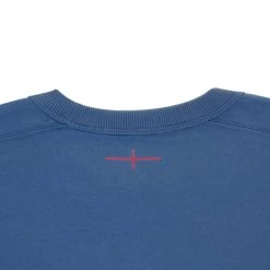 UMBRO England Kids Cotton T-Shirt - Ensign Blue 2023 -Rugby Apparel eng k cotton t shirt blu neck