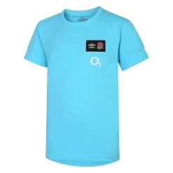 UMBRO England Kids Cotton T-Shirt - Bachelor Button 2023