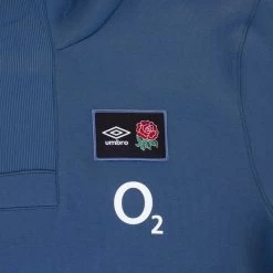 UMBRO England Kids Pullover Hoodie - Ensign Blue 2023 -Rugby Apparel eng k pullover hoodie nvy badge