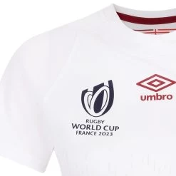 UMBRO England Kids Rugby World Cup 2023 Home Rugby Shirt -Rugby Apparel eng kids rwc2023 hme rugby shirt umbro