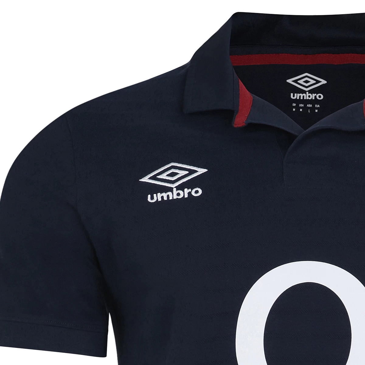 UMBRO England Mens Classic Alternate Rugby Shirt - Short Sleeve 2024 6 UMBRO England Mens Classic Alternate Rugby Shirt - Short Sleeve 2024 - Image 4