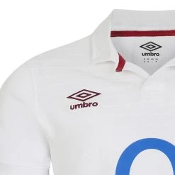 UMBRO England Mens Classic Home Rugby Shirt - Short Sleeve 2024 -Rugby Apparel eng m classic home rugby shirt 2024 umbro