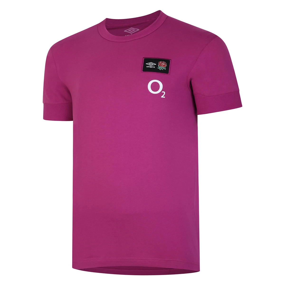UMBRO England Mens Cotton T-Shirt - Wild Aster 2023 3 UMBRO England Mens Cotton T-Shirt - Wild Aster 2023