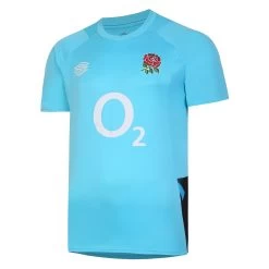 UMBRO England Mens Gym Training T-Shirt - Bachelor Button 2023