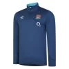 UMBRO England Mens Mid Layer Top - Ensign Blue 2023