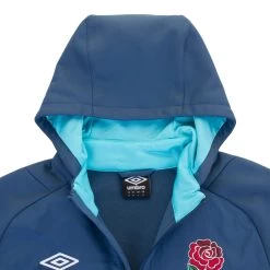 UMBRO England Mens Full Zip Jacket - Ensign Blue 2023 13 UMBRO England Mens Full Zip Jacket - Ensign Blue 2023 -Rugby Apparel eng m rain jacket nvy hood