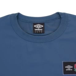 UMBRO England Mens Sweatshirt - Ensign Blue 2023 -Rugby Apparel eng m sweatshirt nvy collar