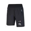 UMBRO England Mens Woven Shorts - Black 2023 -Rugby Apparel eng m woven shorts blk front