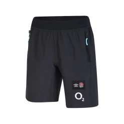 UMBRO England Mens Woven Shorts - Black 2023