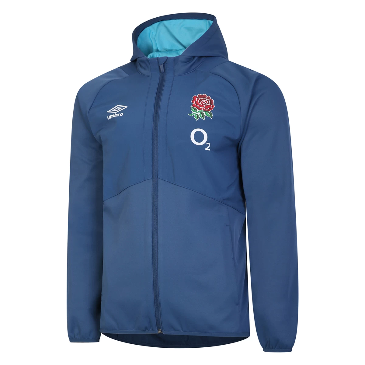 UMBRO England Mens Full Zip Jacket - Ensign Blue 2023 3 UMBRO England Mens Full Zip Jacket - Ensign Blue 2023