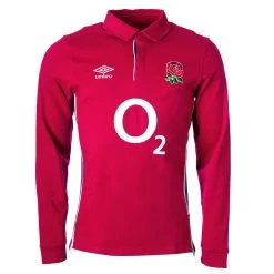 Umbro England Mens Classic Alternate Rugby Shirt - Long Sleeve