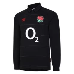 UMBRO England Mens Classic Alternate Rugby Shirt - Long Sleeve 2023