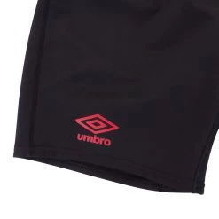 UMBRO England Mens Alternate Rugby Shorts - Black 2023 -Rugby Apparel england m away shorts black logo