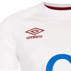 UMBRO England Mens Home Rugby Shirt - Short Sleeve 2024 -Rugby Apparel england m hme rugby shirt 2024 umbro