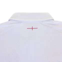 UMBRO England Mens Classic Home Rugby Shirt - Long Sleeve White 2023 -Rugby Apparel england m home classic ls neck