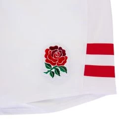 UMBRO England Mens Home Rugby Shorts - White 2023 9 UMBRO England Mens Home Rugby Shorts - White 2023 -Rugby Apparel england m home rugby shorts badge