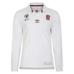 UMBRO RWC 2023 Mens England 200 Years Of Rugby Classic Home Shirt