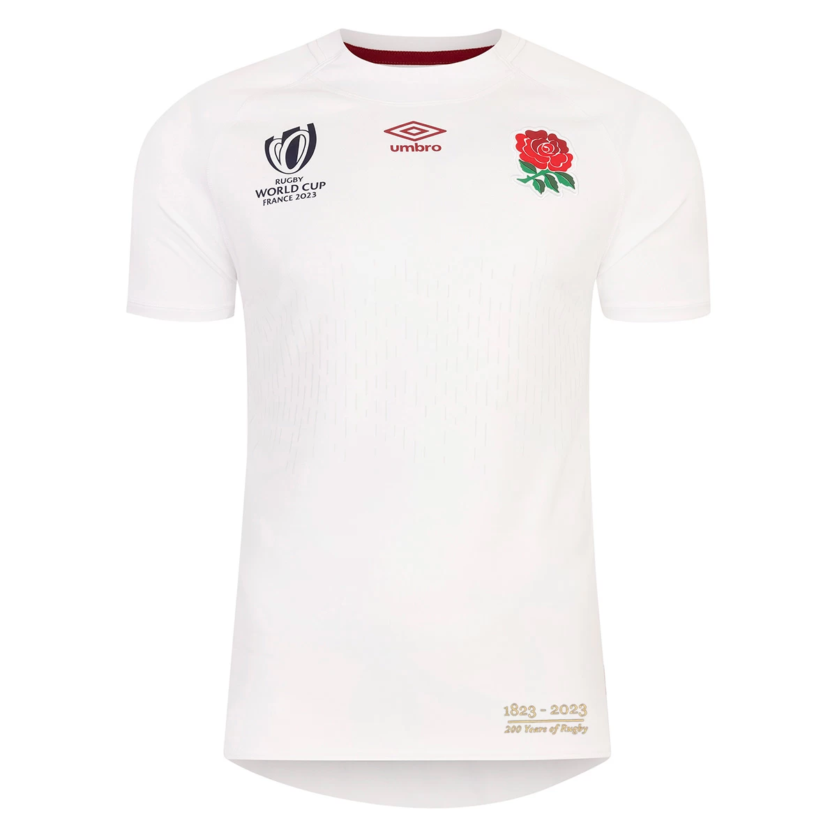 UMBRO RWC 2023 Mens England 200 Years Of Rugby Home Rugby Shirt 3 UMBRO RWC 2023 Mens England 200 Years Of Rugby Home Rugby Shirt