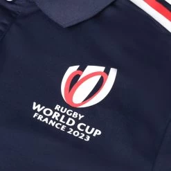 England X Rugby World Cup 2023 Mens Lightweight Polo - Navy -Rugby Apparel england rwc mens lt polo navy badge