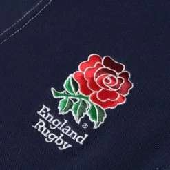 England X Rugby World Cup 2023 Mens Cotton Polo - Navy 8 England X Rugby World Cup 2023 Mens Cotton Polo - Navy -Rugby Apparel england rwc2023 mens polo navy badge