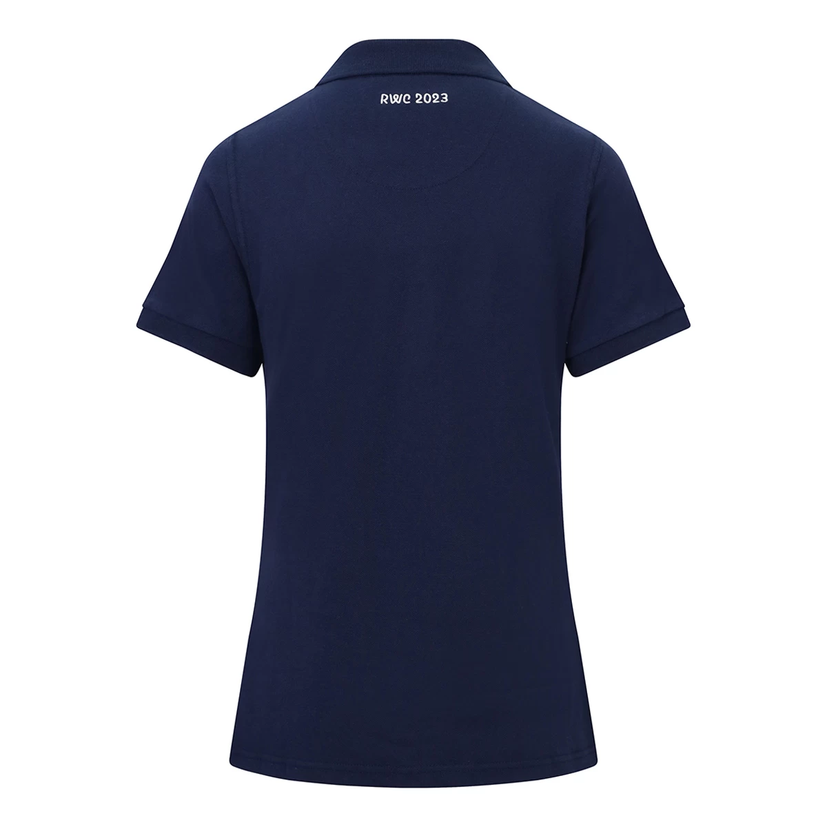 England X Rugby World Cup 2023 Womens Cotton Polo - Navy 4 England X Rugby World Cup 2023 Womens Cotton Polo - Navy - Image 2