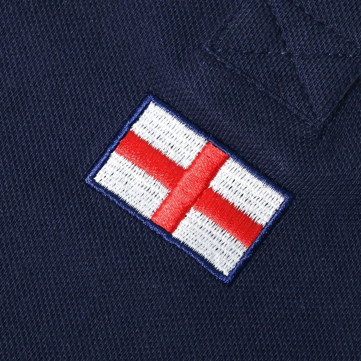 England X Rugby World Cup 2023 Womens Cotton Polo - Navy 6 England X Rugby World Cup 2023 Womens Cotton Polo - Navy - Image 4