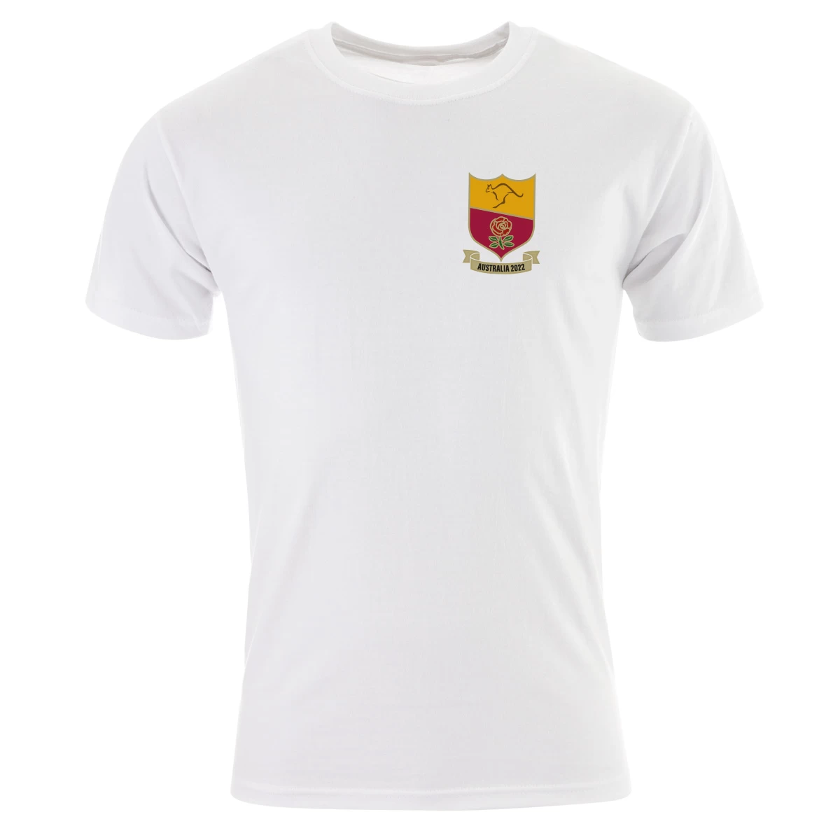 England Mens Summer Tour Classic T-Shirt - White 2022 3 England Mens Summer Tour Classic T-Shirt - White 2022