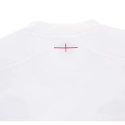 UMBRO England Womens Home Rugby Shirt - Short Sleeve White 2023 -Rugby Apparel england w home shirt white neck