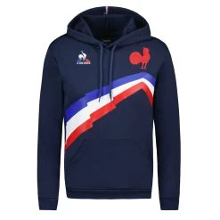 Le Coq Sportif France Mens Pullover Hoodie - Navy 2023