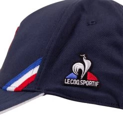 Le Coq Sportif France Adults Cap - Navy 2023 -Rugby Apparel france adults cap navy logo