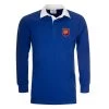 France Mens Classic Rugby Shirt - Long Sleeve Royal