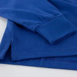 France Mens Classic Rugby Shirt - Long Sleeve Royal -Rugby Apparel france classic rugby shirt royal hem