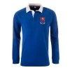 France Mens Summer Tour Classic Heavyweight Rugby Shirt - 2022 -Rugby Apparel france summer tour heavyweight rugby front