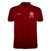 Georgia Mens World Cup Classic Polo Shirt - Burgundy 1 Georgia Mens World Cup Classic Polo Shirt - Burgundy -Rugby Apparel georgia m wc polo burgandy front
