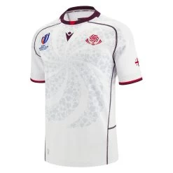 MACRON Georgia Mens Rugby World Cup 2023 Alternate Rugby Shirt