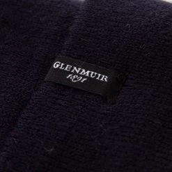 Glenmuir Adults Scotland Saltire Pom Pom Hat - Navy -Rugby Apparel glenmuir sco beanie navy detail2