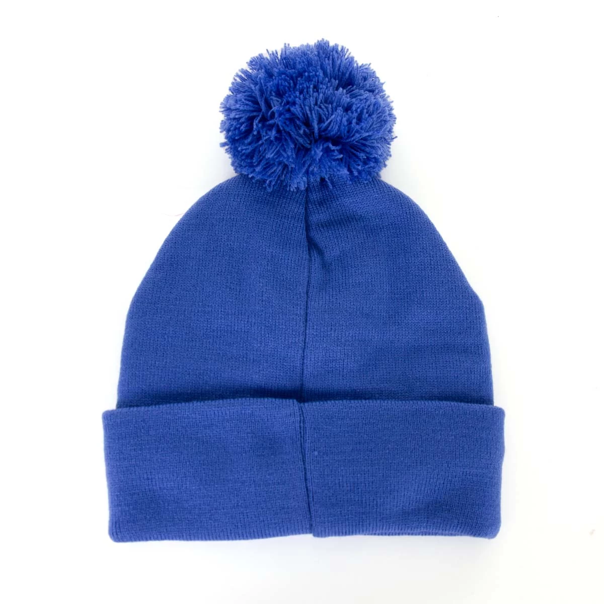 Glenmuir Adults Scotland Saltire Pom Pom Hat - Tahiti Blue 4 Glenmuir Adults Scotland Saltire Pom Pom Hat - Tahiti Blue - Image 2