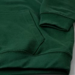 Ireland Mens 1875 Classic Hoodie - Bottle Green -Rugby Apparel ireland 1875 hoodie bottle pocket