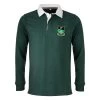 Ireland Mens Summer Tour Classic Heavyweight Rugby Shirt - 2022 -Rugby Apparel ireland summer tour heavyweight rugby front