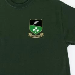 Ireland Mens Summer Tour Classic T-Shirt - Bottle Green 2022 8 Ireland Mens Summer Tour Classic T-Shirt - Bottle Green 2022 -Rugby Apparel ireland tour tee bottle 2022 badge