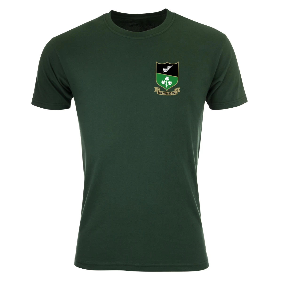 Ireland Mens Summer Tour Classic T-Shirt - Bottle Green 2022 3 Ireland Mens Summer Tour Classic T-Shirt - Bottle Green 2022