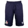 MACRON Italy Mens Training Gym Shorts - Navy 2023 -Rugby Apparel ita m bermuda shorts front