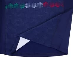 MACRON Italy Mens Training Rugby Shirt - Short Sleeve Navy 2023 11 MACRON Italy Mens Training Rugby Shirt - Short Sleeve Navy 2023 -Rugby Apparel ita m training shirt hem