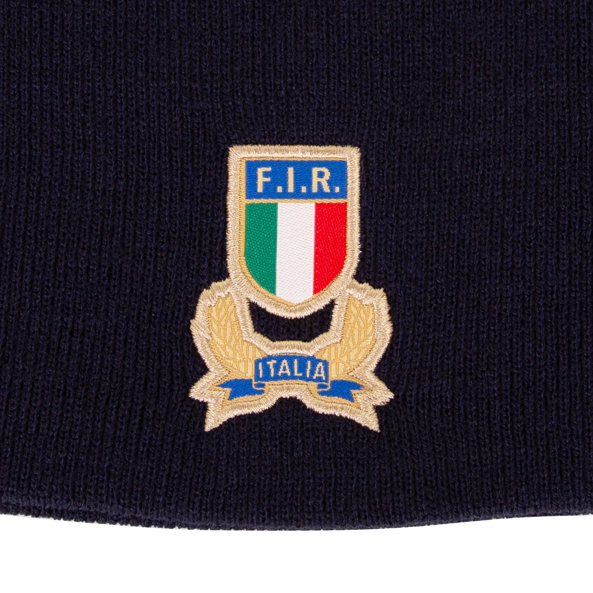 MACRON Italy Adults Beanie - Navy 2024 4 MACRON Italy Adults Beanie - Navy 2024 - Image 2