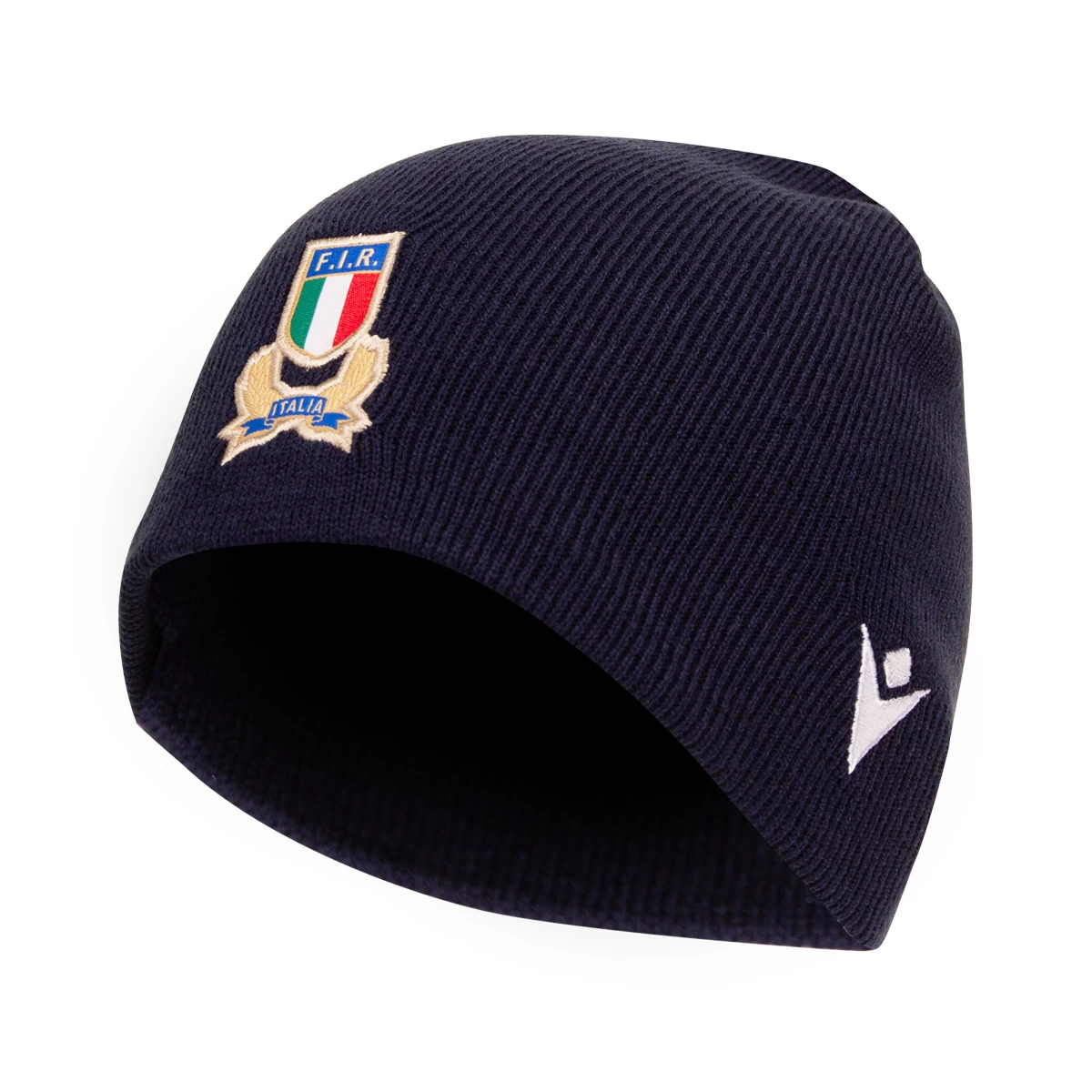 MACRON Italy Adults Beanie - Navy 2024 3 MACRON Italy Adults Beanie - Navy 2024