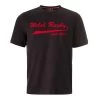Macron Wales Mens 1881 T-Shirt - Black -Rugby Apparel macron wales mens 1881 tee black front v2